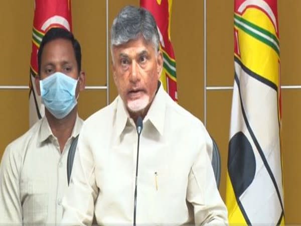 Telugu Desam Party (TDP) chief Chandrababu Naidu (file pic/ANI).