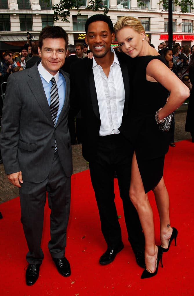 Hancock London Premiere 2008 Jason Bateman Will Smith Charlize Theron