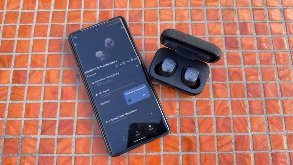 Sennheiser Momentum True Wireless 4 and Pixel 7 Pro