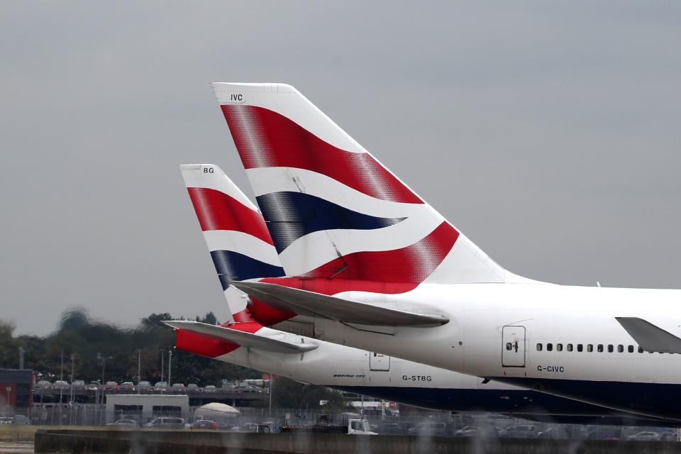 British Airways has suspended flights to Israel due to safety concerns, the airline said (PA) (PA Archive)