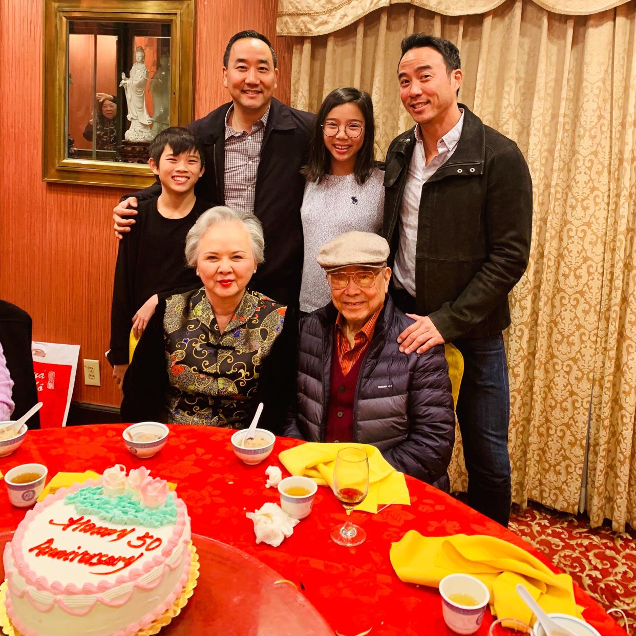 Allan Wu and family. (PHOTO: Allan Wu)