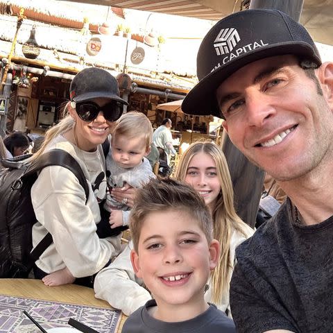 <p>Heather Rae El Moussa/Instagram</p> The fivesome celebrated Tristan's first birthday at the theme park