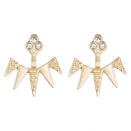 <p>These edgy earrings will add flare to any outfit.</p><p>Buy it <a rel="nofollow noopener" href="http://goto.target.com/c/249354/81938/2092?subId1=IS%2CHOL%2CGAL%2CHolidayGiftIdeasforTweens&Teens%2Clkane1271%2C201712%2CT&u=https%3A%2F%2Fwww.target.com%2Fp%2Fsugarfix-by-baublebar-153-spike-ear-jacket-earrings-gold%2F-%2FA-51696797" target="_blank" data-ylk="slk:here;elm:context_link;itc:0;sec:content-canvas" class="link ">here</a> for $13.</p>