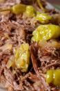 <p>If you ask us, this beloved recipe deserves all the hype. Cooked in the <a href="https://www.delish.com/cooking/g3849/best-slow-cooker-recipes/" rel="nofollow noopener" target="_blank" data-ylk="slk:slow cooker;elm:context_link;itc:0;sec:content-canvas" class="link ">slow cooker</a> with sweet and spicy pepperoncini, plenty of butter and <a href="https://www.delish.com/cooking/recipe-ideas/a25634518/ranch-dressing-recipe/" rel="nofollow noopener" target="_blank" data-ylk="slk:ranch;elm:context_link;itc:0;sec:content-canvas" class="link ">ranch</a> flavor, this isn't your average <a href="https://www.delish.com/cooking/recipe-ideas/a25605916/instant-pot-pot-roast-recipe/" rel="nofollow noopener" target="_blank" data-ylk="slk:roast recipe;elm:context_link;itc:0;sec:content-canvas" class="link ">roast recipe</a>. The result of slow-cooking your <a href="https://www.delish.com/cooking/recipe-ideas/a29480090/best-slow-cooker-pot-roast-recipe/" rel="nofollow noopener" target="_blank" data-ylk="slk:chuck roast;elm:context_link;itc:0;sec:content-canvas" class="link ">chuck roast</a> for hours with these various delicious ingredients? A tender, flavorful main dish that is so easy to make, you won't believe how good it tastes. </p><p>Get the <strong><a href="https://www.delish.com/cooking/recipe-ideas/recipes/a51301/mississippi-roast-recipe/" rel="nofollow noopener" target="_blank" data-ylk="slk:Slow Cooker Mississippi Roast recipe;elm:context_link;itc:0;sec:content-canvas" class="link ">Slow Cooker Mississippi Roast recipe</a></strong>. </p>