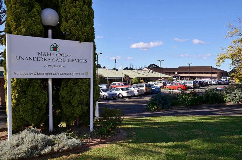 Marco Polo Aged Care Services in Unanderra is pictured. The facility has been placed in lockdown after a flu outbreak. Three residents have reportedly died from the flu.