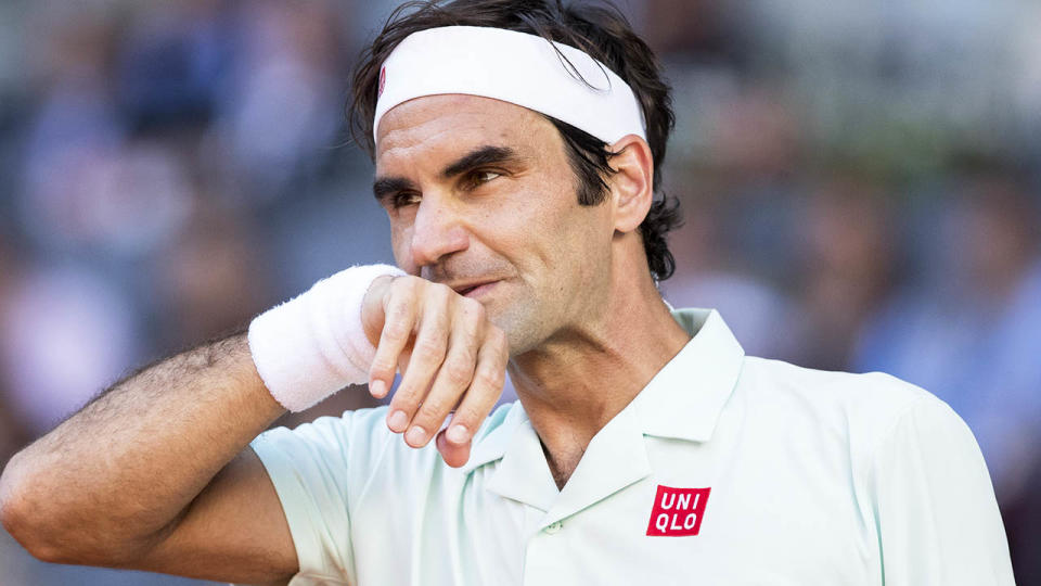 Roger Federer. (Photo by David S. Bustamante/Soccrates/Getty Images)