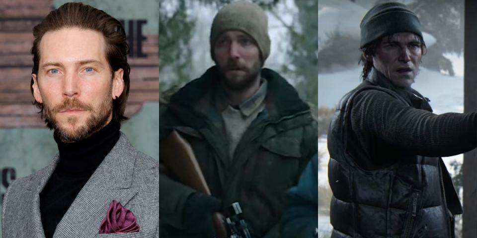 Troy Baker as James in The Last of Us vs game