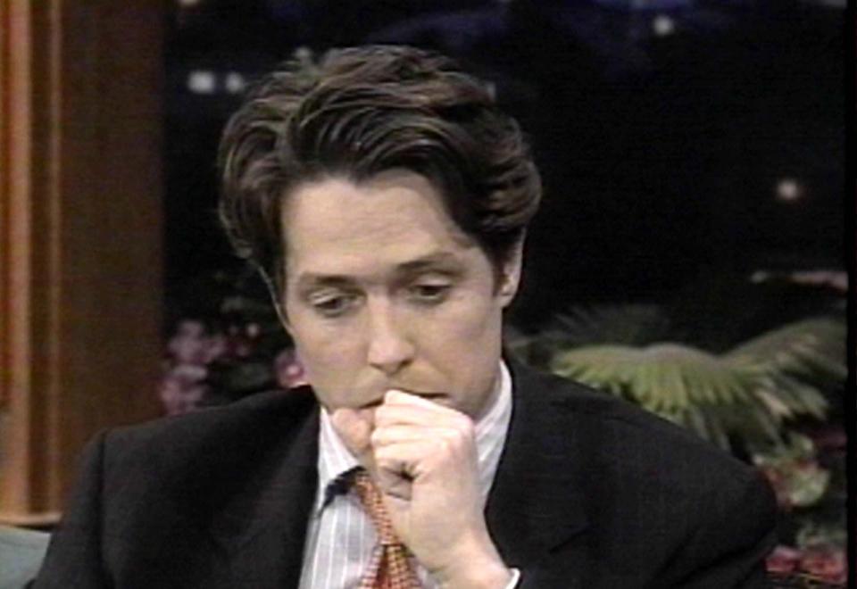 Wenig später war Hugh Grant bei US-Talker Jay Leno zu Gast. Entschuldigen wollte er sich nicht, räumte aber ein: "Ich denke, man weiß im Leben, was eine gute und was eine schlechte Sache ist, und ich habe etwas Schlechtes gemacht." Respekt für so viel Selbsterkenntnis! (Bild: Getty Images)