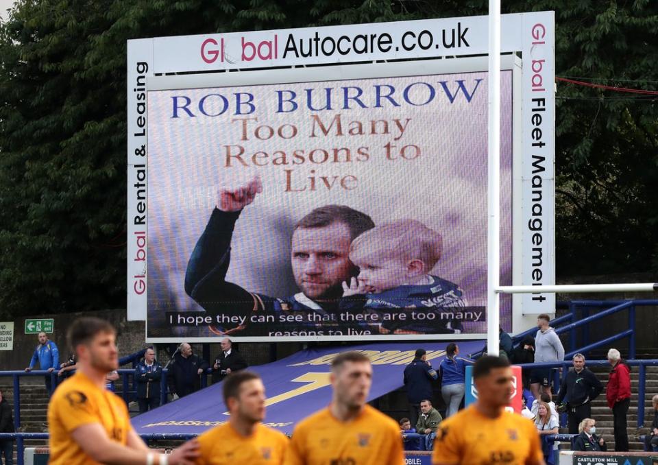 Rob Burrow recently released his autobiography, which charts his struggles with MND (Richard Sellers/PA) (PA Wire)