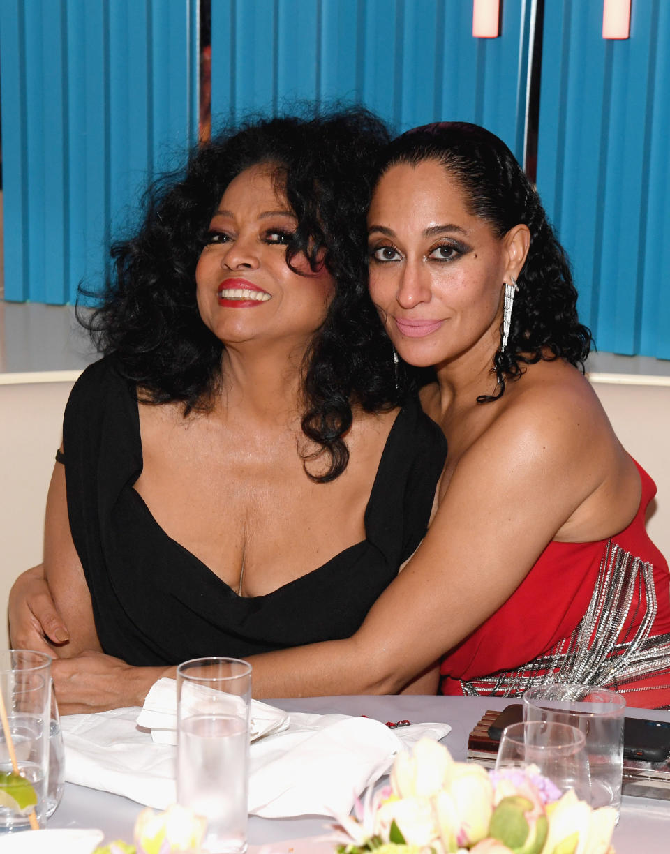 Diana Ross and Tracee Ellis Ross