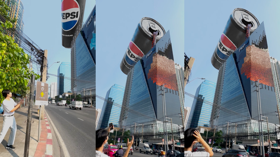 Pepsi comes to Thailand