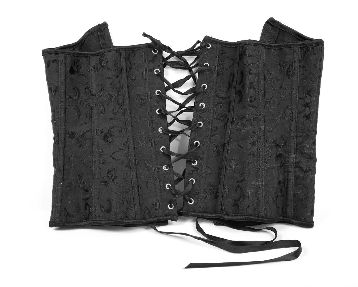 black corset