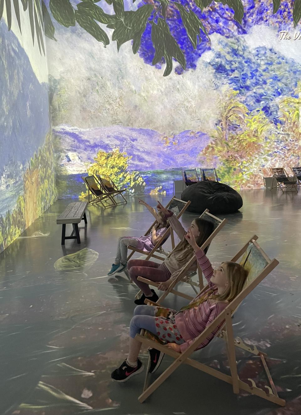 A Monet painting comes to life in an immersive experience in Atlanta.