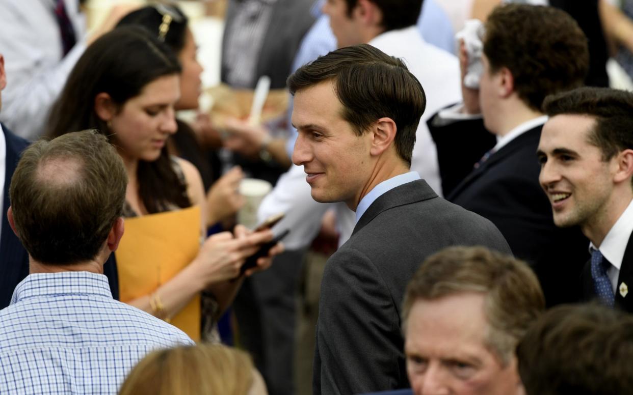 Jared Kushner is in the firing line over his contacts with foreign agents during the campaign - Barcroft Media