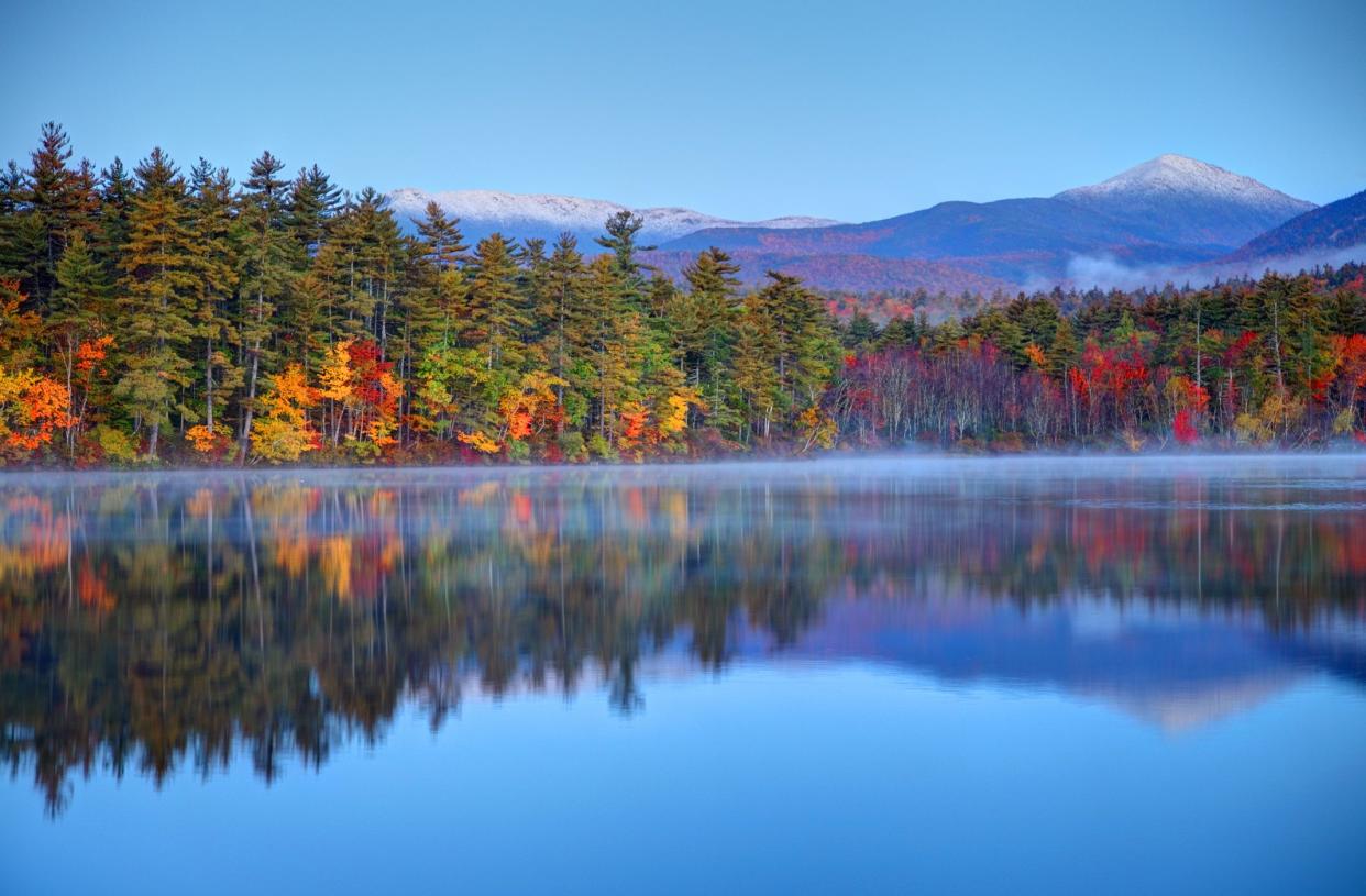 White Mountains in New Hampshire