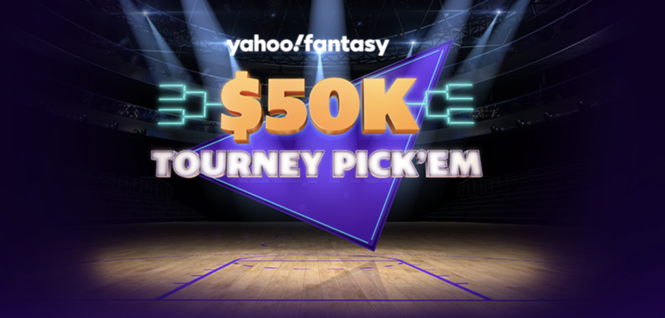 Join Yahoo Fantasy Tourney Pick'em.