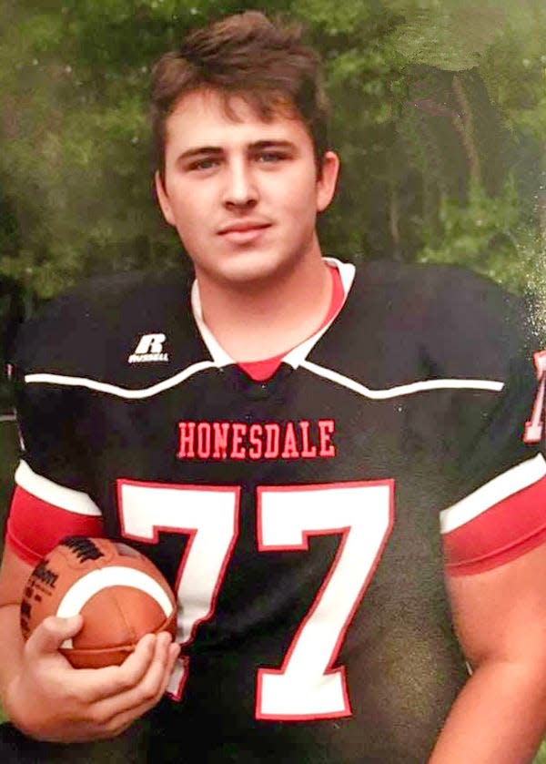 Alex Atcavage graduated from Honesdale in 2020. He now plays NCAA at Florida Atlantic University.