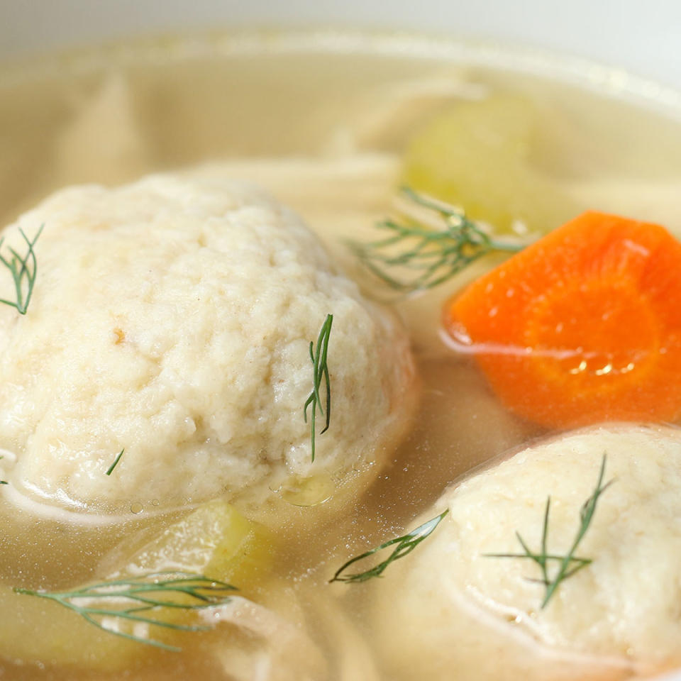 Slow-Cooker Matzo Ball Soup