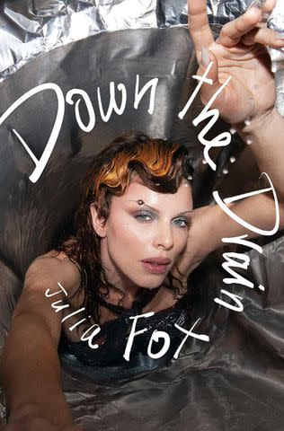 <p>Amazon</p> Julian Fox's memoir <em>Down the Drain</em>, out Oct. 10, 2023