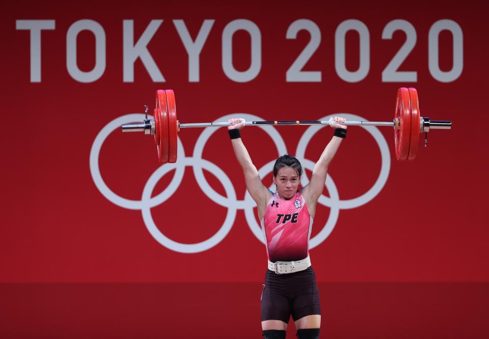 郭婞淳出戰東京奧運。(Photo by Yang Lei/Xinhua via Getty Images)