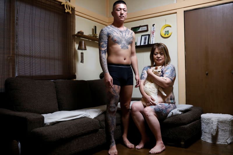 The Wider Image: Breaking taboos: Japan's tattoo fans bare their ink