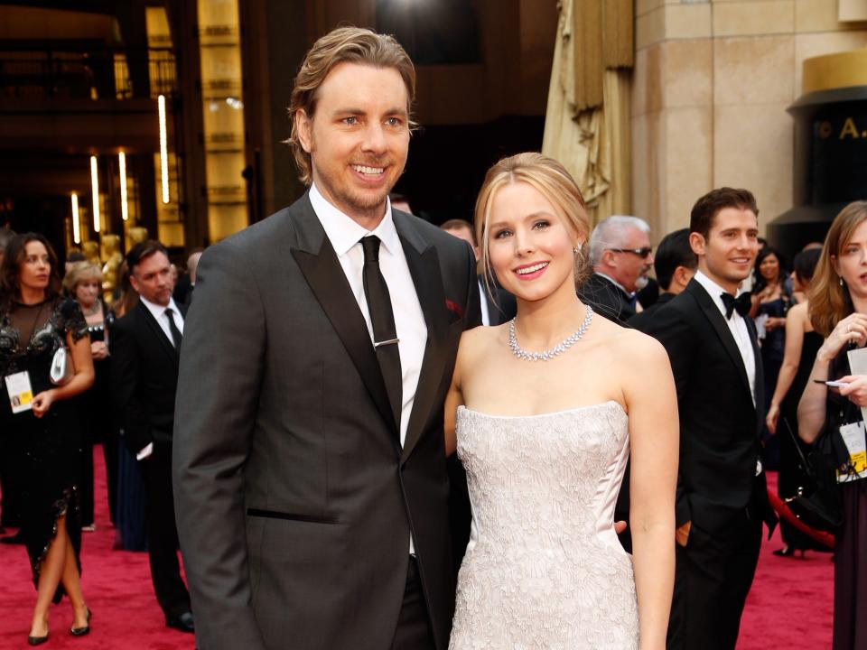 Dax Shepard and Kristen Bell.