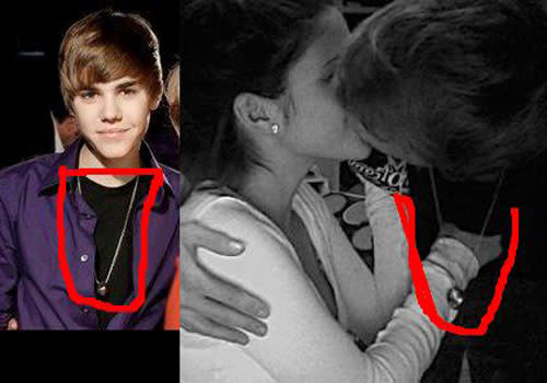 selena gomez kissing justin bieber