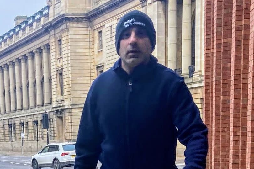 Majid Mahmood, pictured outside Hull Crown Court