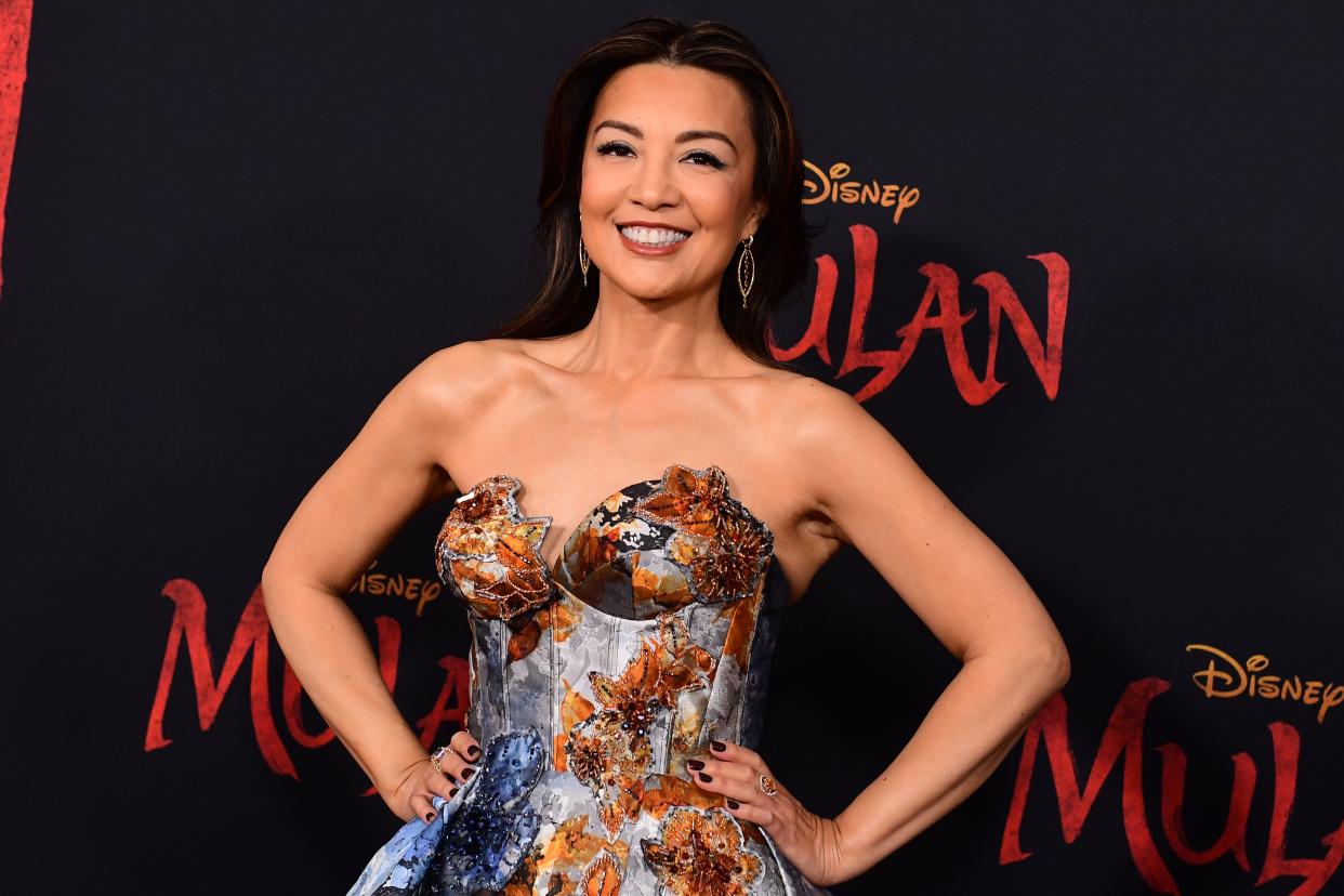 US/Chinese actress Ming-Na Wen attends the world premiere of Disney's "Mulan" at the Dolby Theatre in Hollywood on March 9, 2020. (Photo by FREDERIC J. BROWN / AFP) (Photo by FREDERIC J. BROWN/AFP via Getty Images)