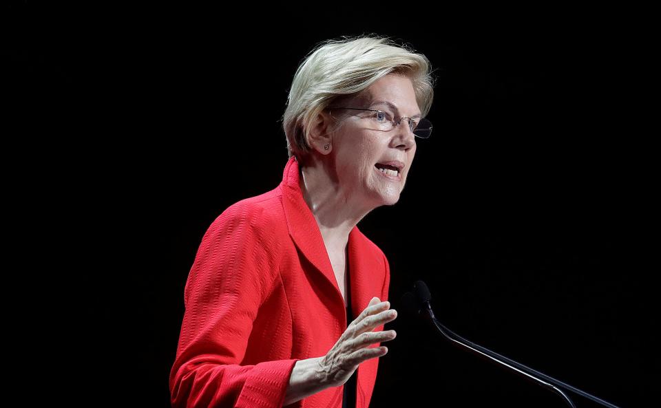 Sen. Elizabeth Warren (D-Mass.). (Photo: ASSOCIATED PRESS)