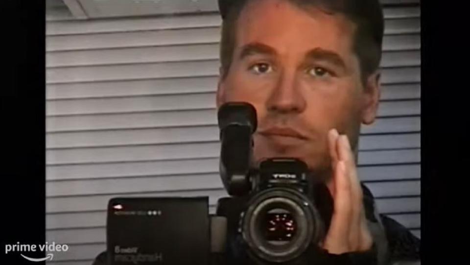 Vintage personal footage Val Kilmer took of himself, as seen in the documentary Val.