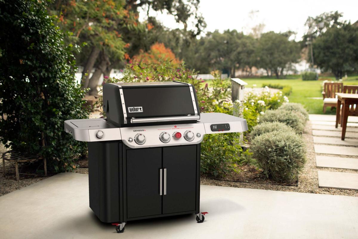 With A Touch Of A Button, New Weber® Genesis® and Spirit® Smart