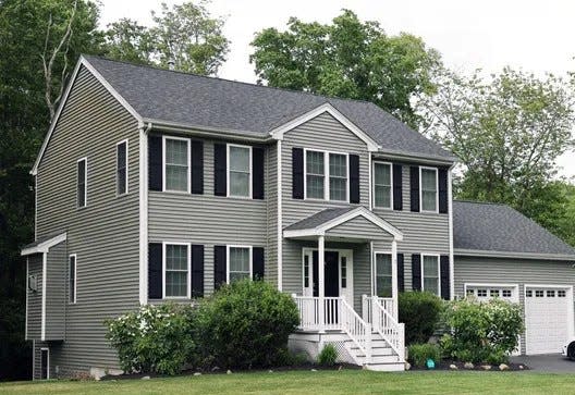 This single-family house at 7 Johnson Farm Lane in East Bridgewater recently sold for $689,000. (photo taken on Friday, June 9, 2023)