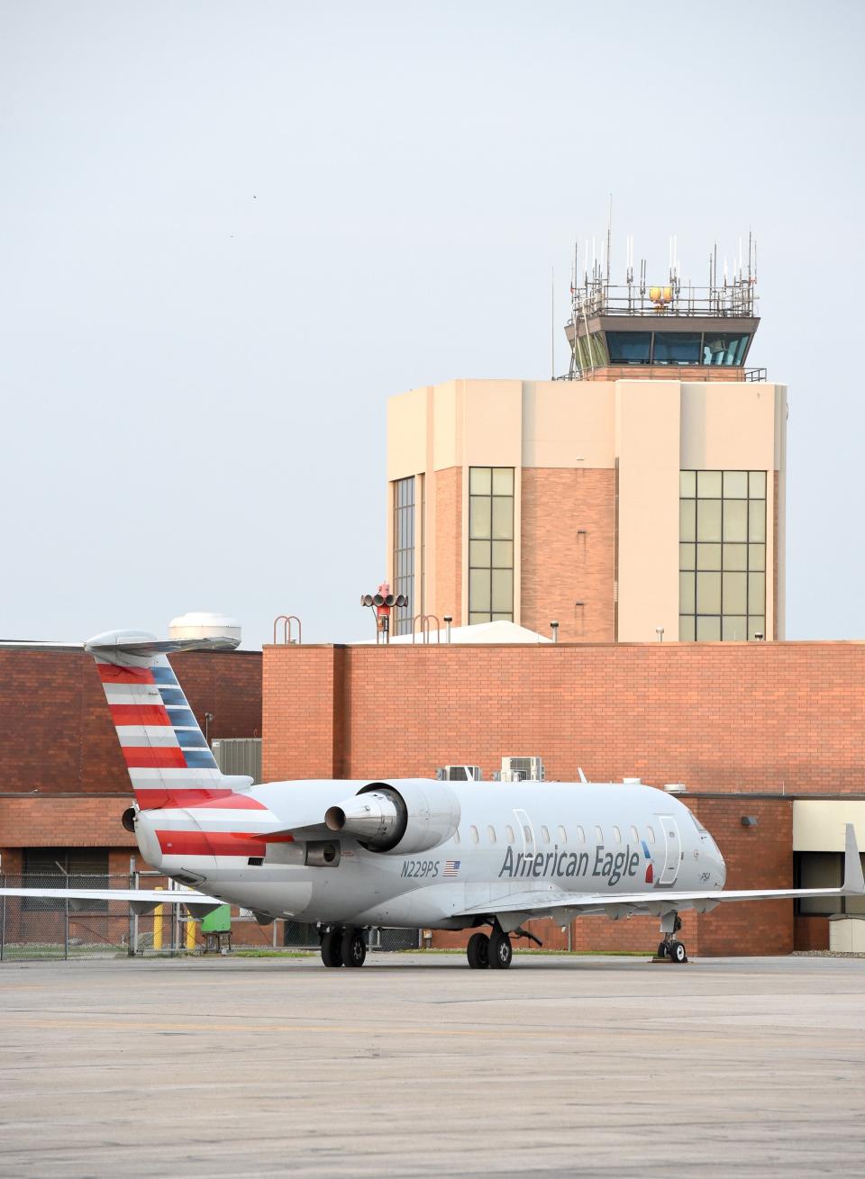 Akron-Canton Airport is in Green.