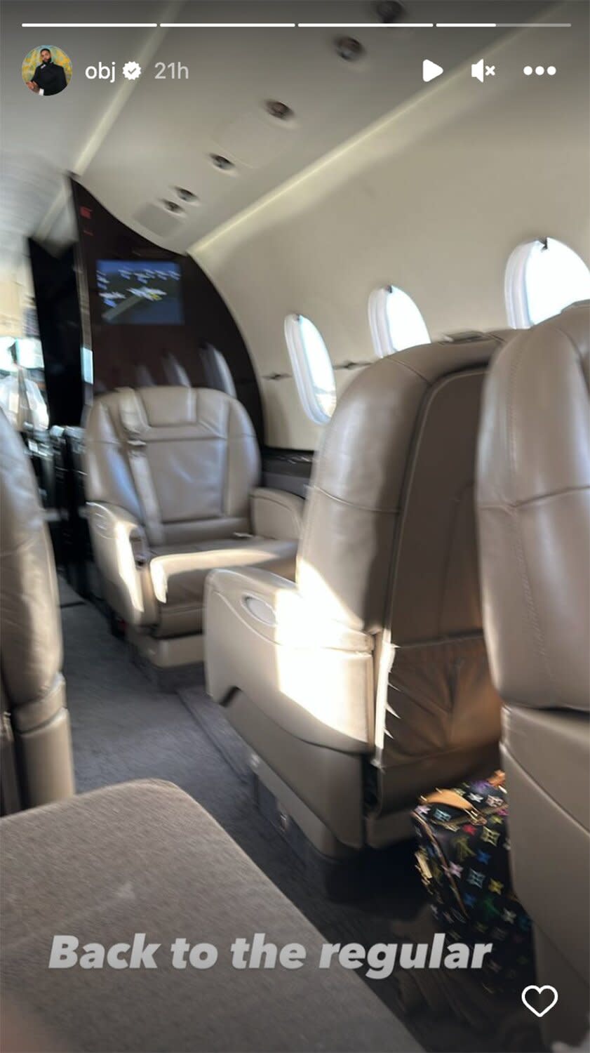 Odell Beckham Jr. Flying Private