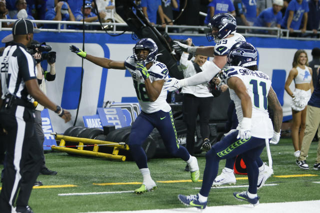 Seahawks' game-winning OT drive capped off by a Geno Smith to Tyler Locket  TD vs. the Lions