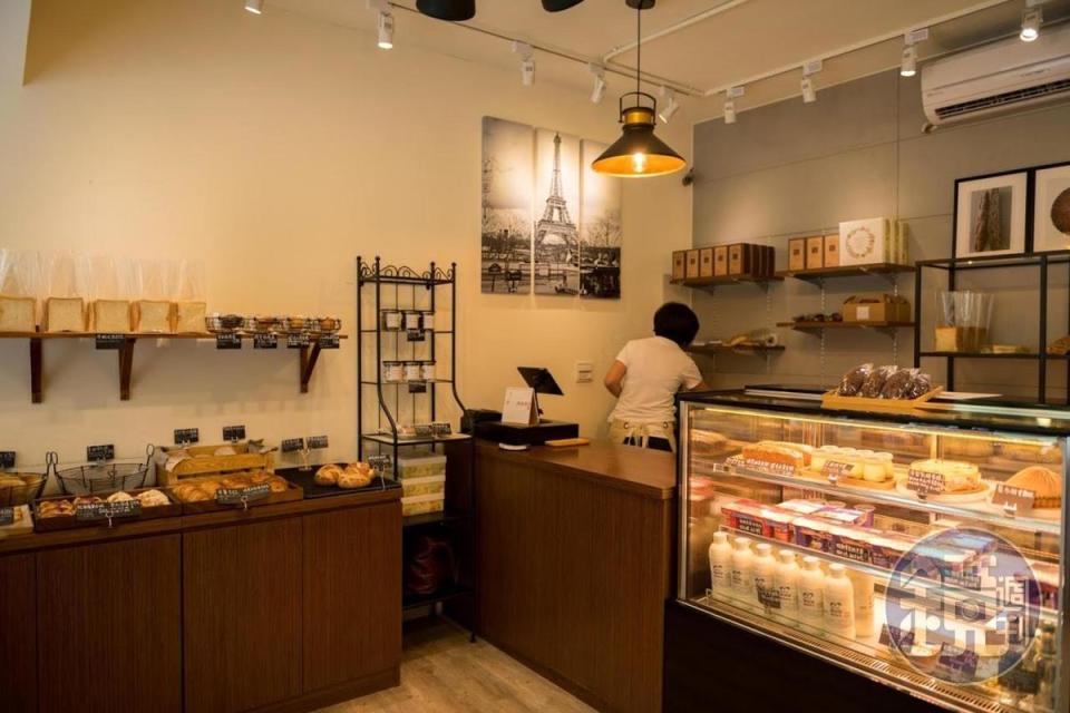 開一間小小的社區型麵包店，是高文賢的理想。