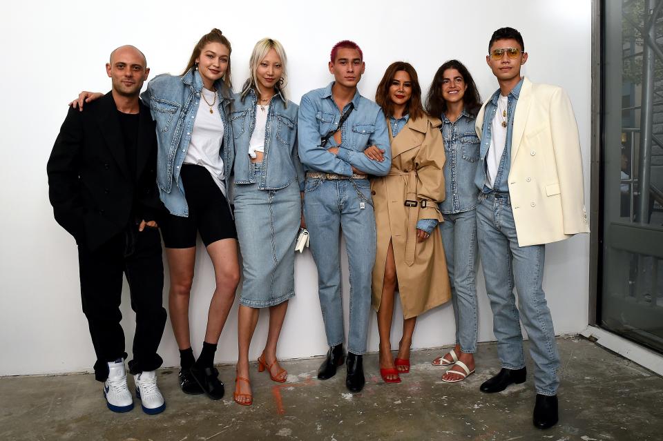 <h1 class="title">Josh Goot, Gigi Hadid, Soo Joo Park, Evan Mock, Christine Centenera, Leandra Medine, Ben Perreira</h1><cite class="credit">Photo: Ilya S. Savenok / Getty Images / Courtesy of WARDROBE.NYC</cite>