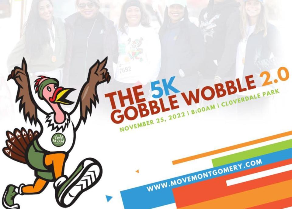 Get moving with the 5K Gobble Wobble on Friday.