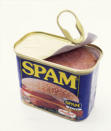 <div class="caption-credit"> Photo by: Thinkstock</div><div class="caption-title">Spam</div>Before it was Internet junk mail, Spam was (and is) an often-mocked canned <a rel="nofollow noopener" href="http://www.shape.com/healthy-eating/diet-tips/what%E2%80%99s-canola-7-mystery-foods-exposed?page=3#" target="_blank" data-ylk="slk:meat product;elm:context_link;itc:0;sec:content-canvas" class="link ">meat product</a> created in the late 1930s. Made of inexpensive cuts of pork and blended with spices and nitrates (a preservative), it's cooked in its own can, which pressurizes it and allows the meat mixture to reach a temperature that renders it sterile-so it can sit for an eternity on a store shelf. <p> While it's become something of a joke in mainland United States, Spam remains hugely popular in Hawaii, where it's served <a rel="nofollow noopener" href="http://www.shape.com/healthy-eating/diet-tips/what%E2%80%99s-canola-7-mystery-foods-exposed?page=3#" target="_blank" data-ylk="slk:sushi;elm:context_link;itc:0;sec:content-canvas" class="link ">sushi</a> style, as well as in China, where it's a common sandwich filling. </p>