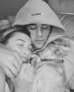 <p>Justin and Hailey took an adorable photo with their maltese terrier, Oscar.</p><p><a href="https://www.instagram.com/p/CAOzy5yHp75/" rel="nofollow noopener" target="_blank" data-ylk="slk:See the original post on Instagram;elm:context_link;itc:0;sec:content-canvas" class="link ">See the original post on Instagram</a></p>