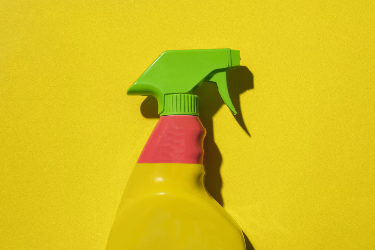 Cleaning products have hazardous chemicals