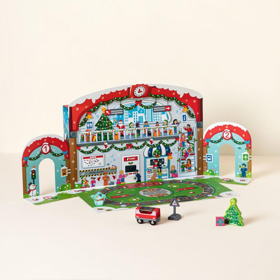 Buildable Train Station Advent Calendar