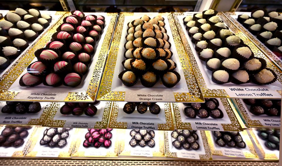 Truffles at Hebert's Candy Mansion.