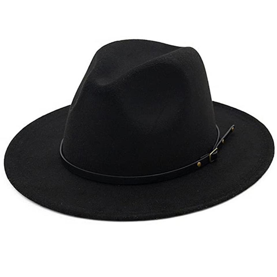 Lisianthus Women Belt Buckle Fedora Hat