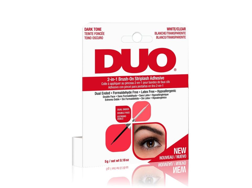 <strong><a href="https://www.ardellshop.com/duo-2-in-1-brush-on-striplash-adhesive.html">Ardell: Duo Lash Adhesive, $5.90</a></strong>