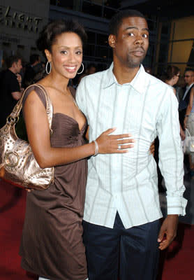 Chris Rock with wife Malaak at the Hollywood premiere of Paramount Classics' Hustle & Flow