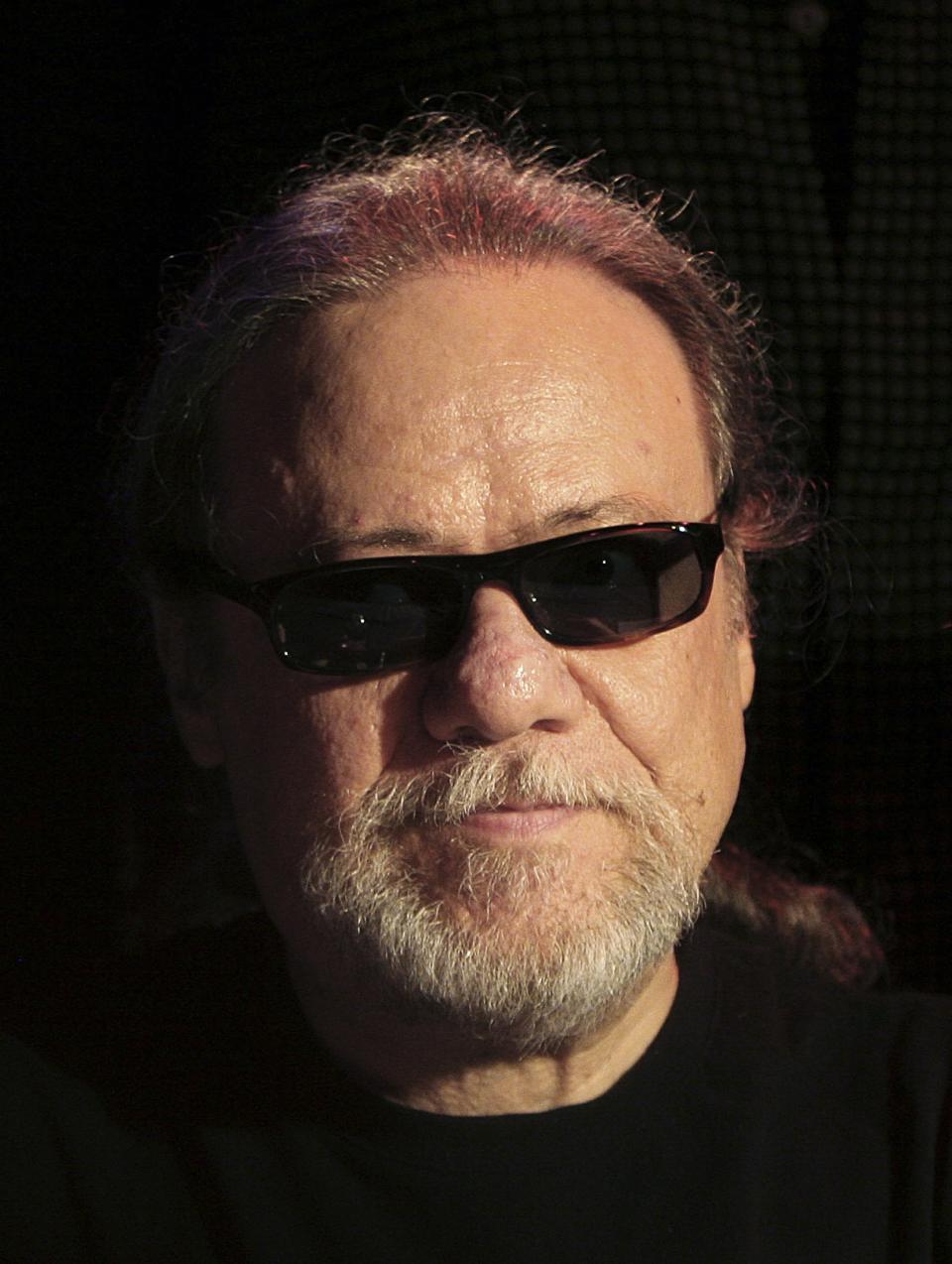 File photo of musician Tommy Ramone lending his support in the "Save CBGB" campaign in New York
