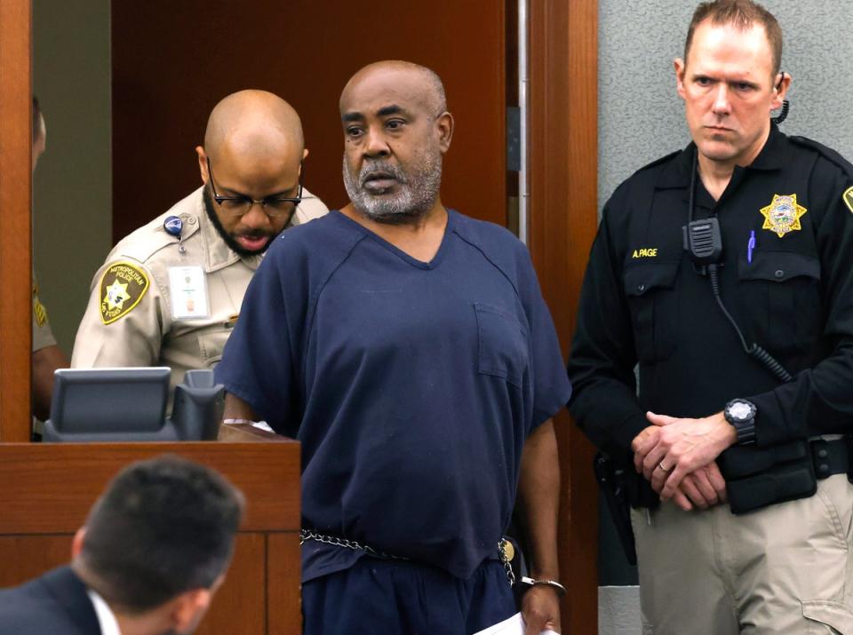 Duane Davis appeared in court on 4 October for his first hearing (AP)