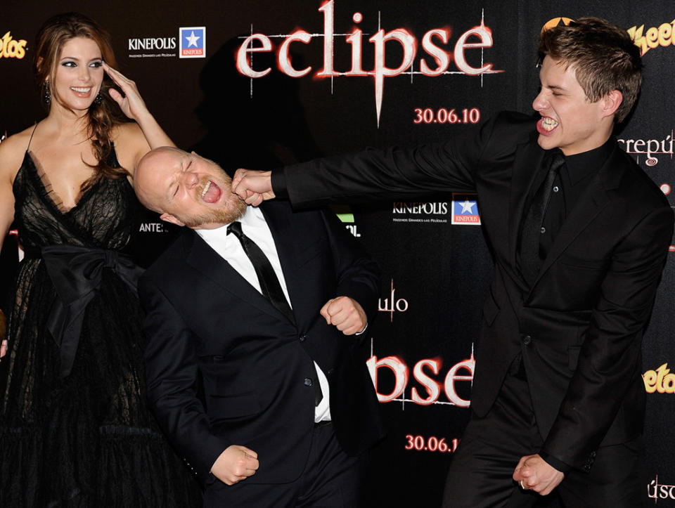 The Twilight Saga Eclipse International Press Events 2010 Ashley Greene David Slade Xavier Samuel